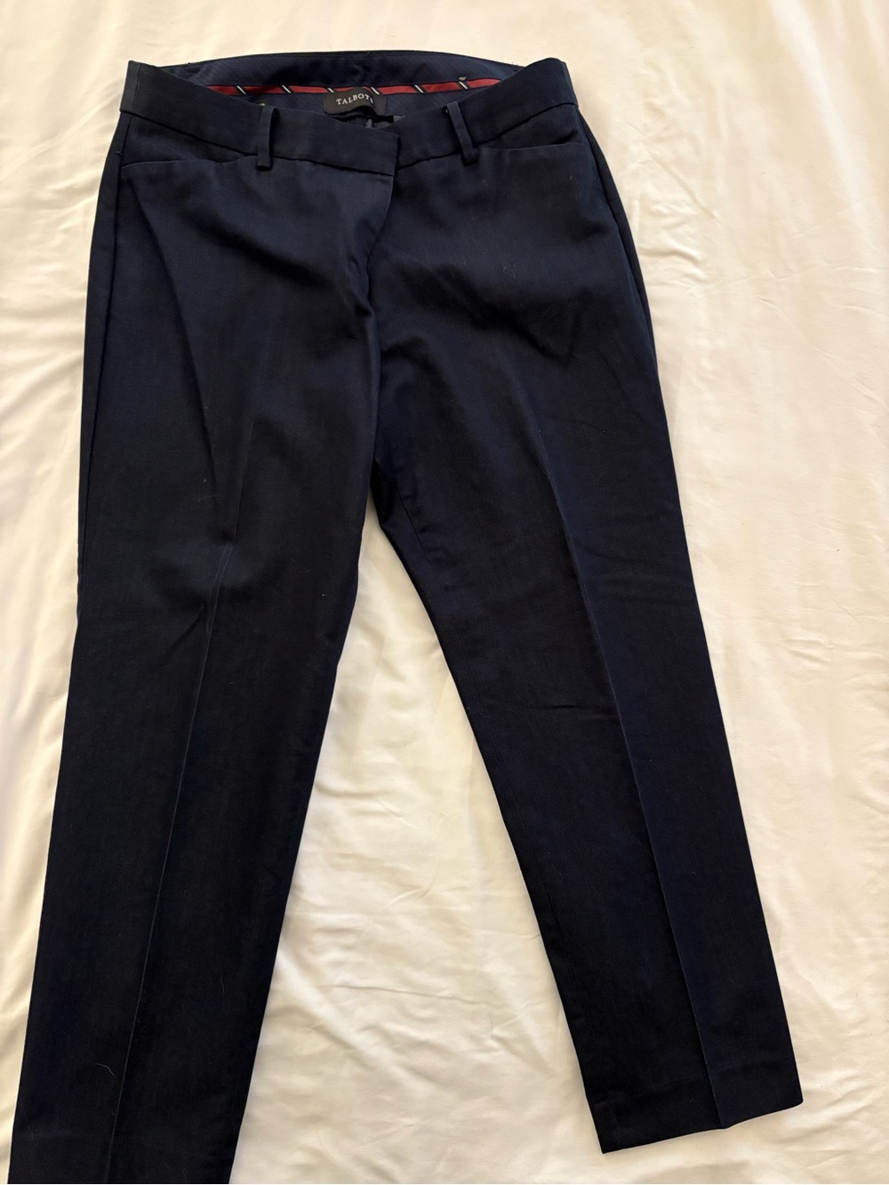 Talbots Hampshire Ankle pants in a dark navy